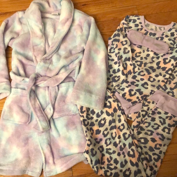 4 Piece Pajama Set, Girls 7/8